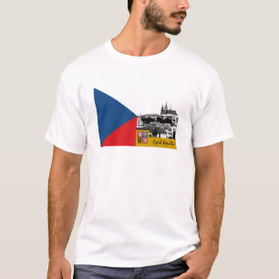 Czechia Tee, Prague & Czech Flag fashion T-Shirt