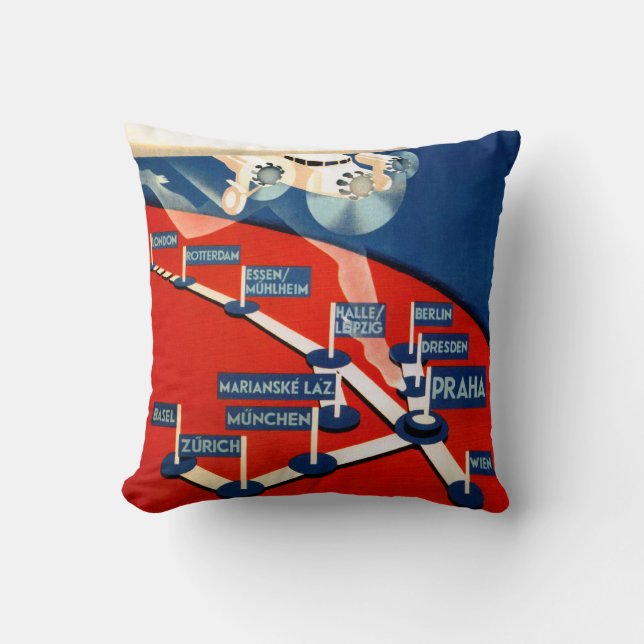 Czechoslovak Air Transport Cushion (Front)