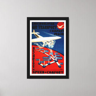 Czechoslovak Air Transport - M Canvas Print