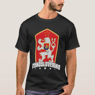 Czechoslovakia Czech Slovak Central Europe Communi T-Shirt