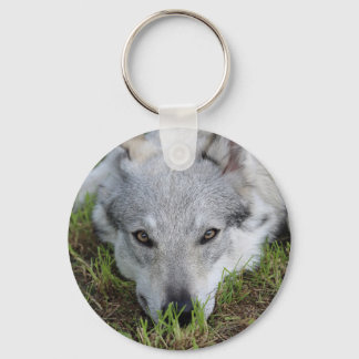 Czechoslovakian Wolfdog Key Ring