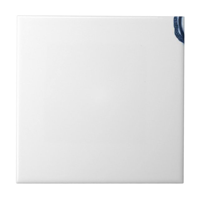 D1 - Delft Basket Mural Tile - D1 (Front)