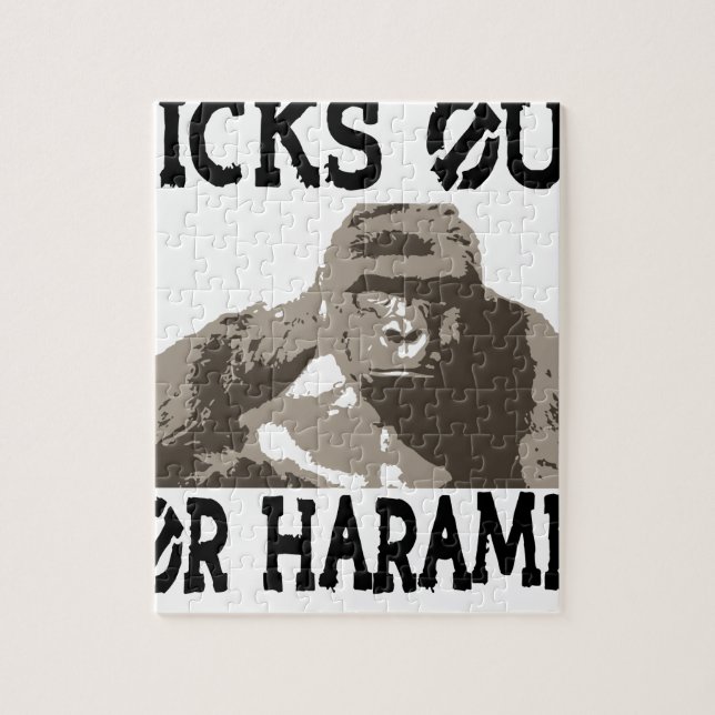 D1cks for Out Harambe Jigsaw Puzzle (Vertical)