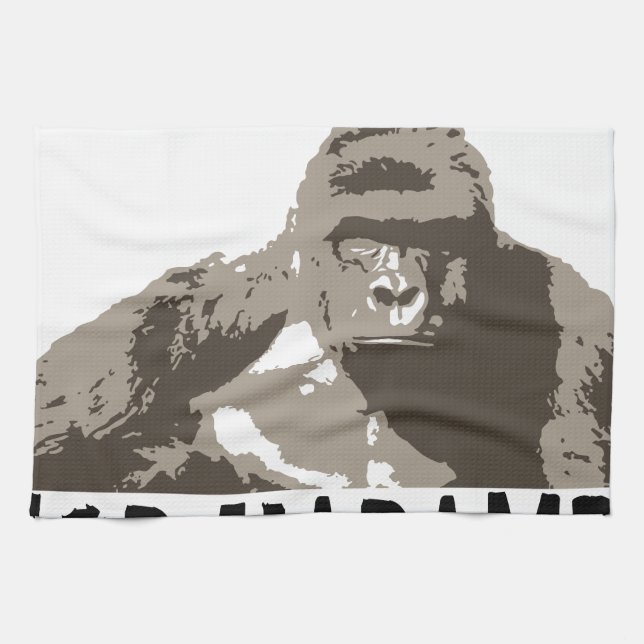 D1cks for Out Harambe Tea Towel (Horizontal)