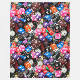 d20 dice blanket