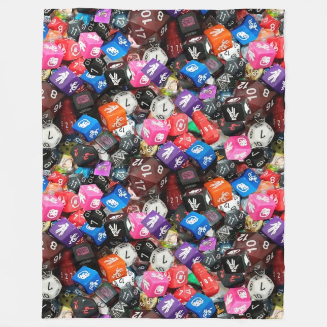 d20 dice blanket (Front)