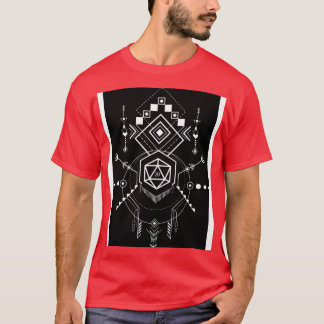 D20 Dice Symbols Storyteller Inspired Tabletop RPG T-Shirt