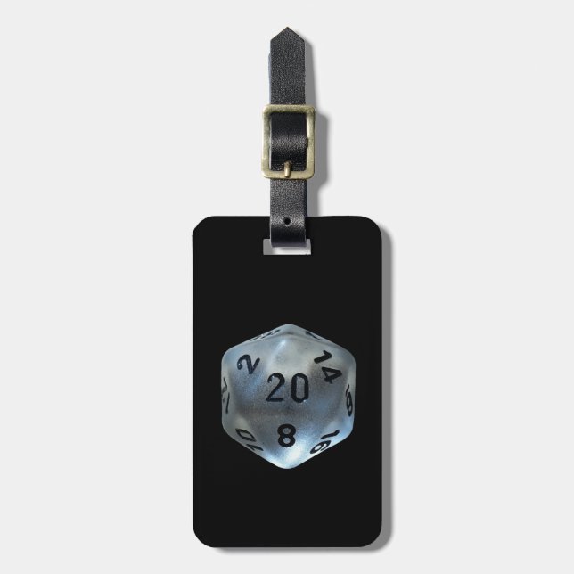 D20 LUGGAGE TAG (Front Vertical)