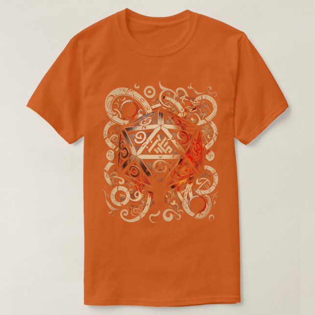 D20 Von Resolute T-Shirt (Design Front)
