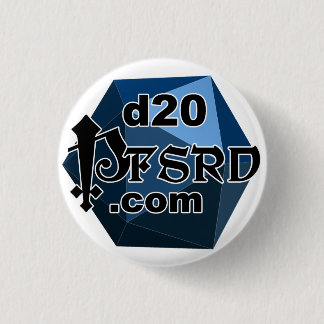 d20pfsrd.com pins. 3 cm round badge