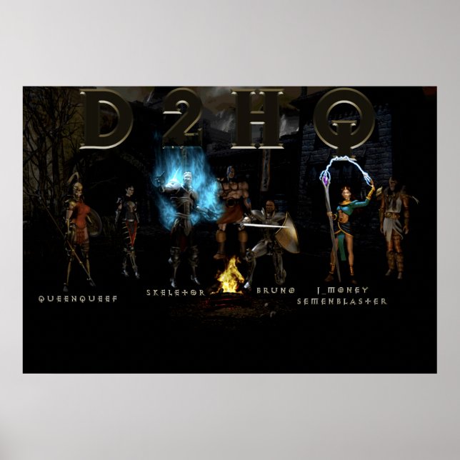 D2HQ POSTER (Front)
