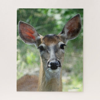 D33 White-tailed Deer Doe Jigsaw Puzzle