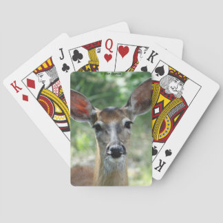 D33 White-tailed Deer Doe Playing Cards
