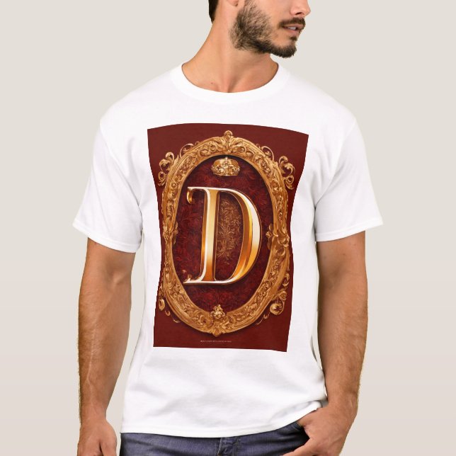 D alphabet name T-Shirt (Front)