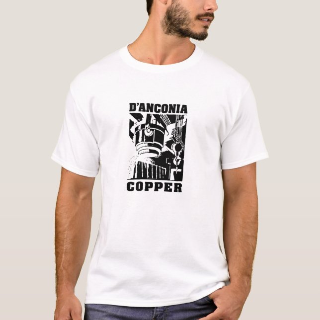 d’Anconia Copper / Black Logo T-Shirt (Front)