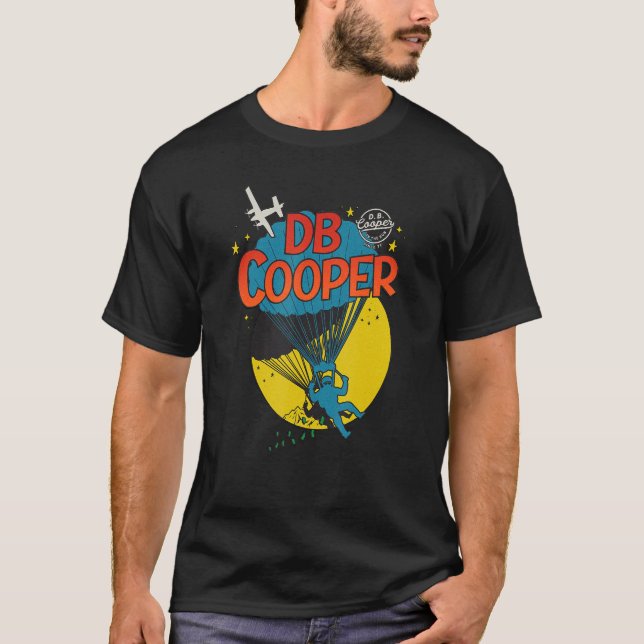   D  B  Cooper  American Urban Legendary  Men And  T-Shirt (Front)