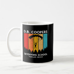 D. B. Cooper Skydiving School Portland Oregon Funn Coffee Mug