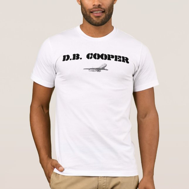 D.B. Cooper The one that got away T-Shirt (Front)