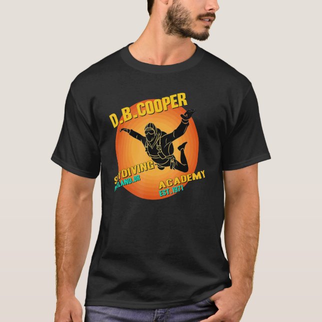 D  B  Coopers Skydiving School Portland  Oregon D  T-Shirt (Front)