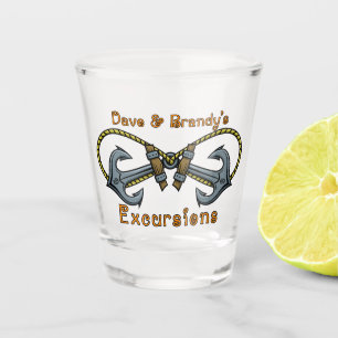 D&B Shotglass Shot Glass