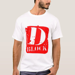 D-Block Red/White T-Shirt