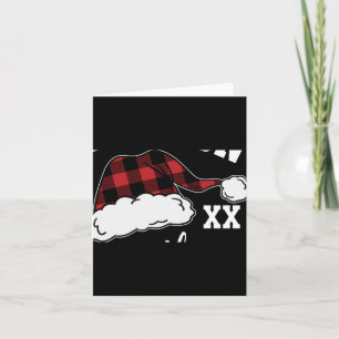 D Buffalo Plaid Matching Family T Shirt  Card
