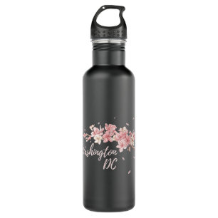 D.C. Cherry Blossom Tree Washington Cherry Festiva 710 Ml Water Bottle