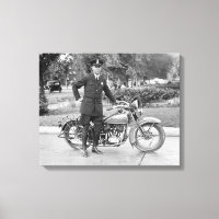 D.C. Motorcycle Police Officer, 1932