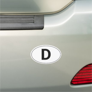 D Car Magnet & Germany /German travel sticker