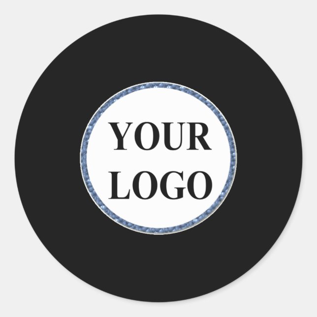 D Christmas Gift Ized Idea Logo Baby  Classic Round Sticker (Front)