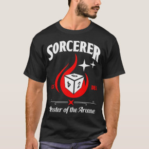 D&D Character Class Sorcerer T-Shirt