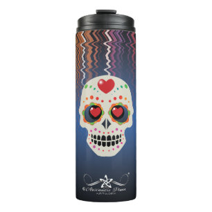 D.D.L.M. Calavera Thermal Tumbler