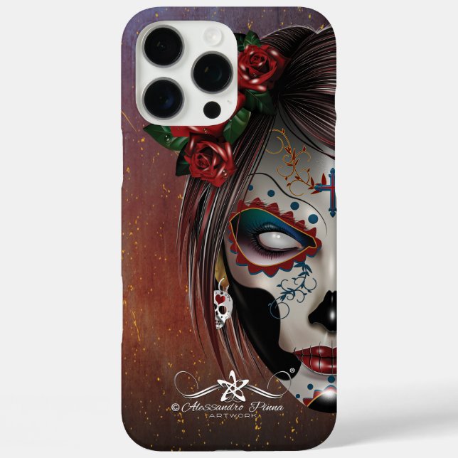 D.D.L.M. La Catrina Case-Mate iPhone Case (Back)