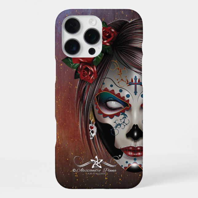 D.D.L.M. La Catrina iPhone Case (Back)