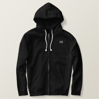 D. Daniel Productions black jacket (des) Embroidered Hoodie