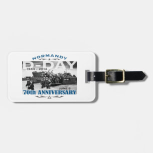 D-Day 70th Anniversary Battle of Normandy Luggage Tag