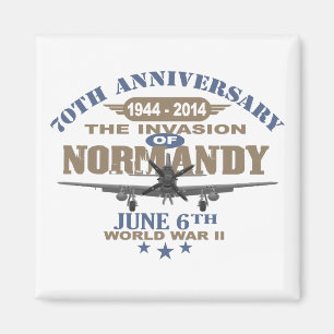 D-Day 70th Anniversary Battle of Normandy Magnet