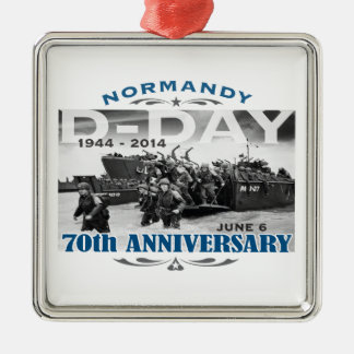 D-Day 70th Anniversary Battle of Normandy Metal Tree Decoration