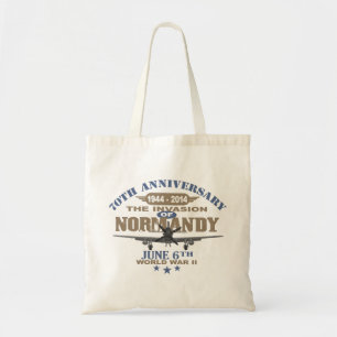 D-Day 70th Anniversary Battle of Normandy Tote Bag