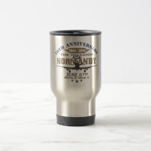 D-Day 70th Anniversary Battle of Normandy Travel Mug