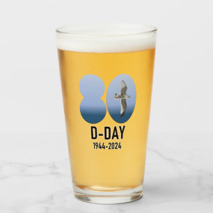 D-Day 80 - 1944-2024 Glass