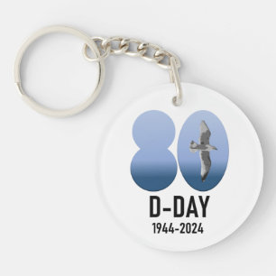 D-Day 80 - 1944-2024 Key Ring