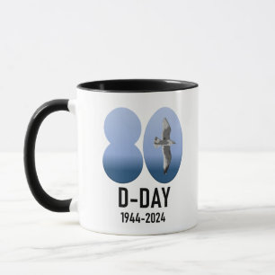 D-Day 80 - 1944-2024 Mug