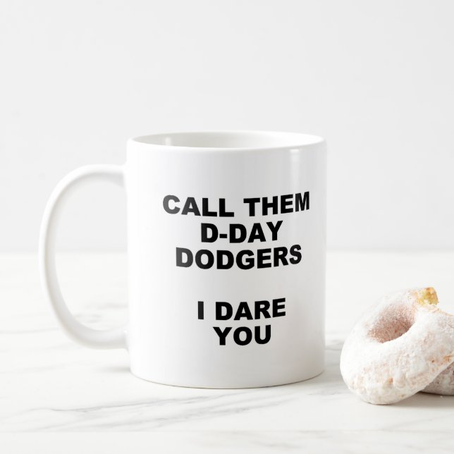 D-Day Dodgers Mug (With Donut)