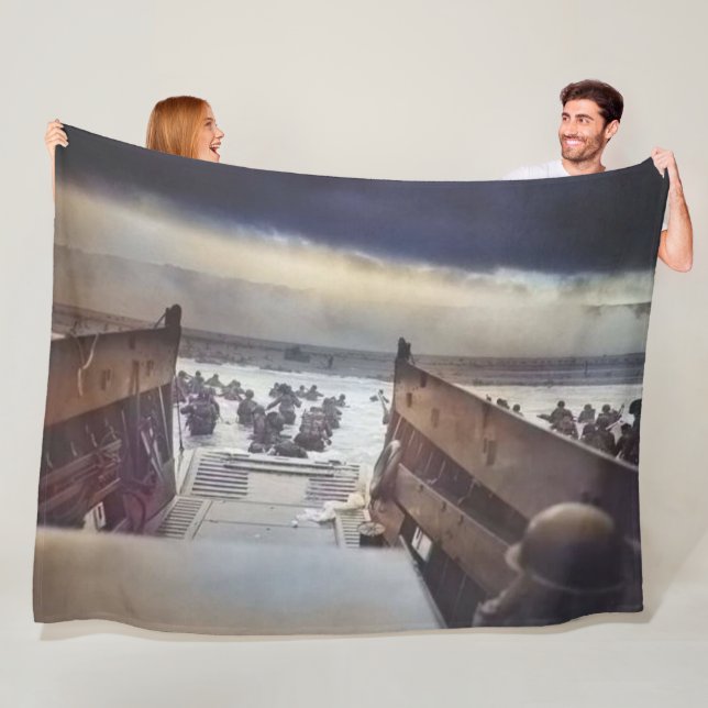 D-DAY FLEECE BLANKET (In Situ)