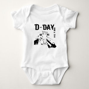 D-DAY June 6, 1944 Baby Bodysuit