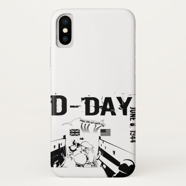 D-DAY June 6, 1944 Case-Mate iPhone Case (Back)