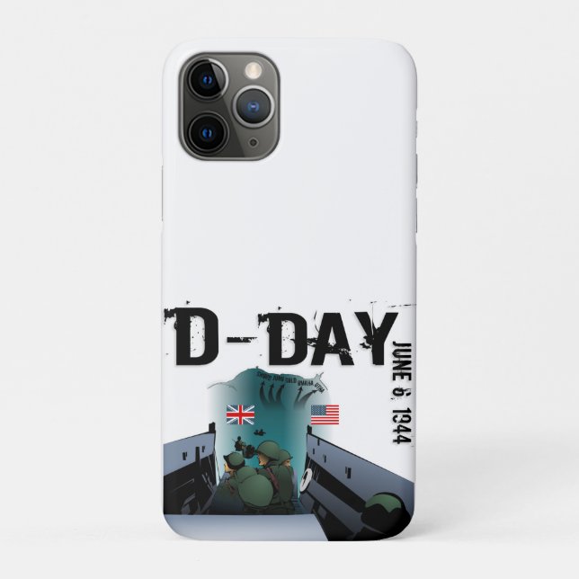 D-DAY June 6, 1944 Case-Mate iPhone Case (Back)