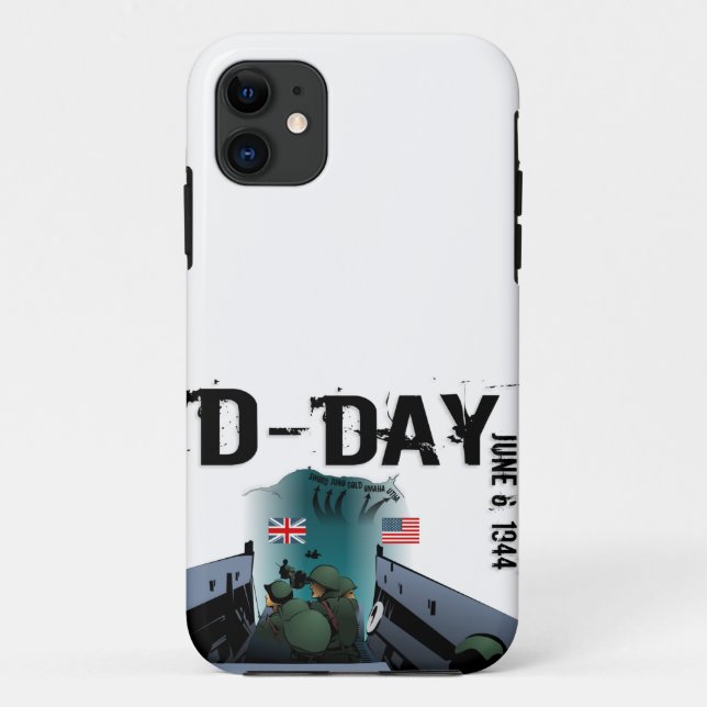 D-DAY June 6, 1944 Case-Mate iPhone Case (Back)