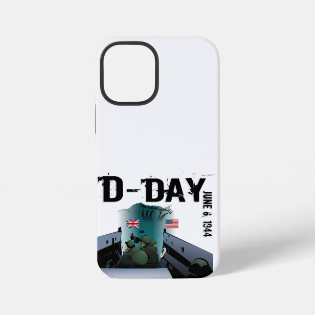 D-DAY June 6, 1944 iPhone Case (Back)